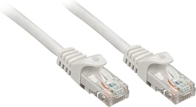 Lindy Rj45/Rj45 Cat6 0.5m netwerkkabel 0,5 m U/UTP (UTP) Grijs