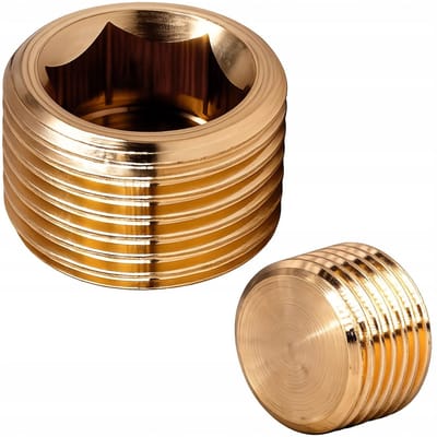 Rosfix Messing Schroefdop - Externe 3/8"" Schroefdraad, Corrosiebestendig