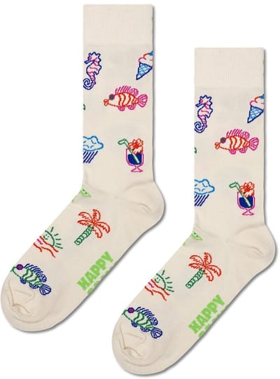 Happy Socks - Summer Lo-Fi Sock - Unisex - Sokken