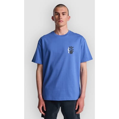 RVCA Cut Out T-Shirt blauw