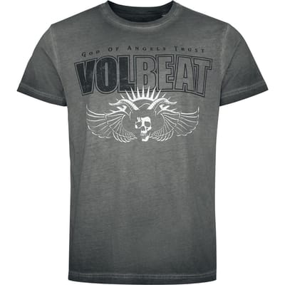 Volbeat T-shirt - Logo - S tot 4XL - voor Mannen - grijs