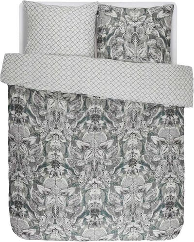 Jaxx Duvet cover 2p set 200x220+2/60x70 Green