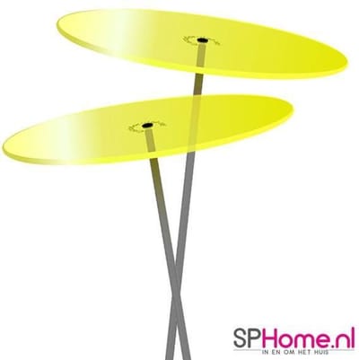 Cazador Del Sol Zonnevangers - tuin decoratie voor buiten - Ø150mm x 120cm Lemon Set2