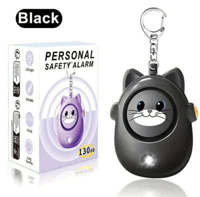 Sjtoer Persoonlijk Veiligheidsalarm met LED-Lamp – 130 dB Alarm Sleutelhanger – Bescherming voor Vrouwen & Meisjes - Zelfverdediging – Handig Cadeau voor de Feestdagen - Origineel Sinterklaas of Kerstcadeau