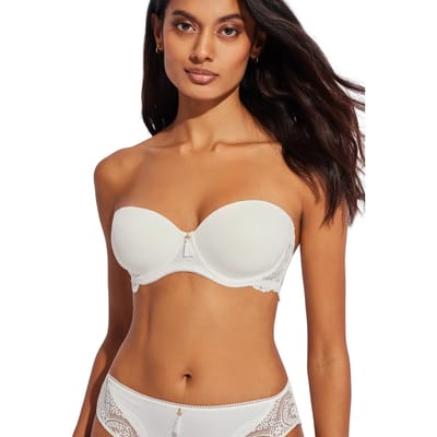 Voorgevormde bandeau beha met beugels voor vrouwen Selmark Matilda Mariage
