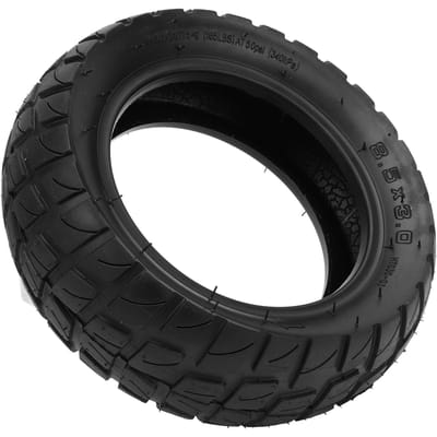 8.5x3.0 Elektrische Scooter Band Vervanging Impactkracht Schokabsorptie Rubber Opblaasbaar Offroad black