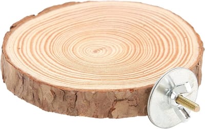 Ronde zitstok voor vogels, houten standaard, speeltjes voor vogels, klimtoestel voor papegaaien, trainingsaccessoires en vogelkooi set