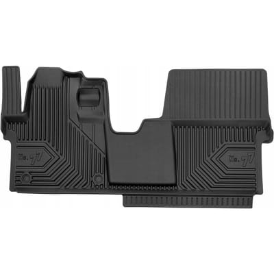 Frogum No.77 Automat - Geschikt voor Fiat Ulysse (vanaf 2022) - Voorzijde (1 stuk) - Perfecte Pasvorm - TPE Rubber - 4 cm Hoge Rand - Geurloos - Zwart