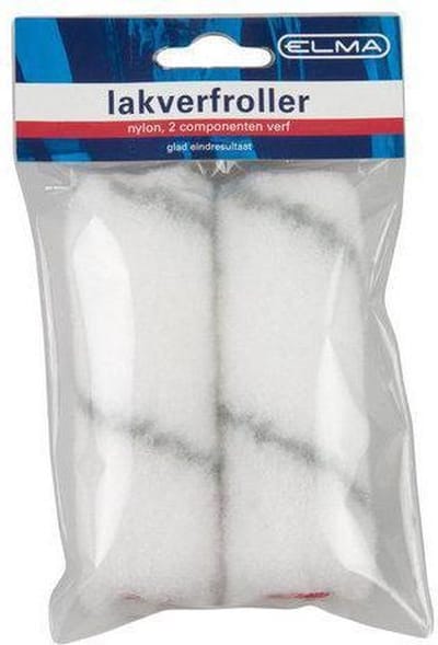 Elma lakverfroller - 10 cm - 2 stuks