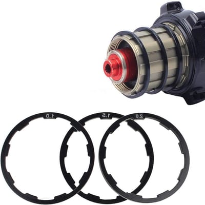 Fietscassette Spacer Set van 3 Stuks, 1mm 1.5mm 2mm Aluminium Wasmachine voor Fietsnaaf en Ondersteuning