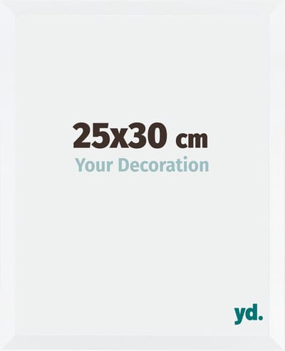 Your Decoration - Fotolijst 25x30 cm - MDF - Wit Mat - Catania