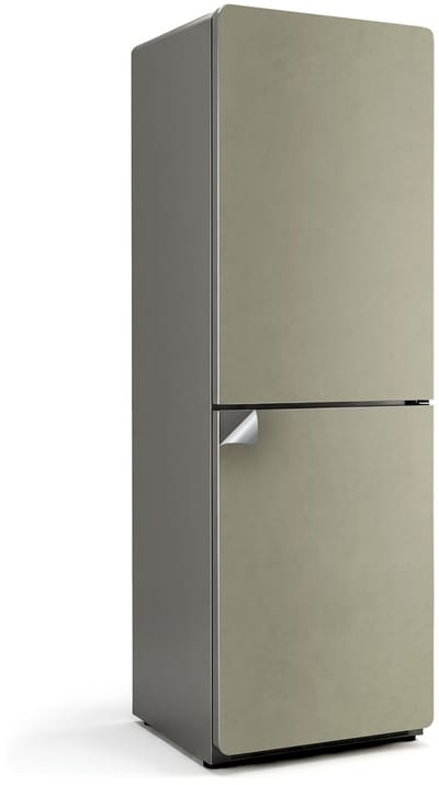 Wallfluent Koelkaststickers - Lichtgroen Koelkast Folie - 60 cm x 180 cm - Lichtgroen Koelkaststickers - Grote Koelkast Sticker - Koelkast Cover - Decoratieve Koelkaststicker - Koelkast Opknappen Sticker