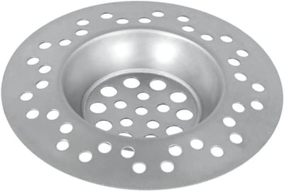 Afvoerzeef - Spoelbakzeef Keuken - Afvoer Beschermen - Roestvrij Staal - 1 Aantal - Zilver