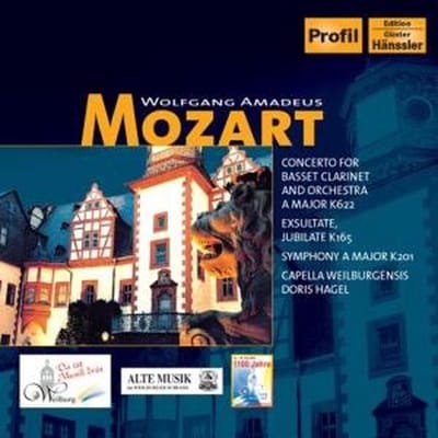 Gili Rinot, Doris Hagel, Capella Weilburgensis - Mozart: Concerto For Basset Clarinet & Orchestra (CD)