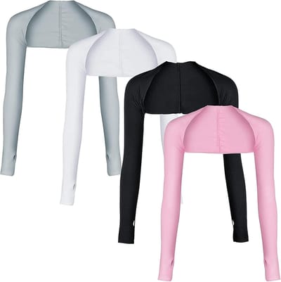 Beschermende Sjaal - Armhoezen - Buitenactiviteiten - UV Bescherming - 4 Stuks - Diverse Kleuren