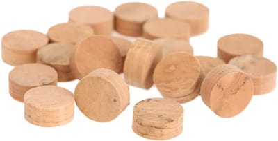 Reparatie Kurk Pads - Muziek Accessoires - Instrument Reparatie - Duurzaam Materiaal - 20 Stuks - Natuurlijk