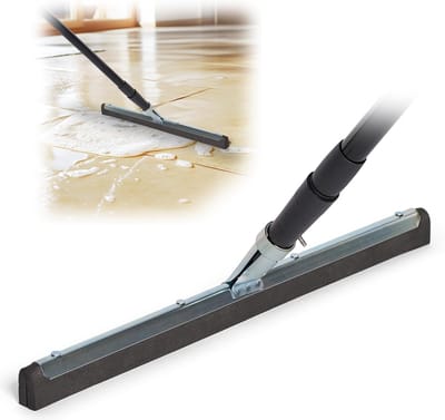 Novaliv watertrekker vloertrekker 45cm met steel 130 cm douchetrekker douchevloertrekker raam professionele watertrekker wisser voor vloer watertrekker terrasvloer zwembad