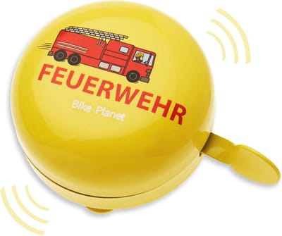 Robuuste Fietsbel in Geel met Luid Geluid voor Kinderen - Veilig en Leuk Fietsen