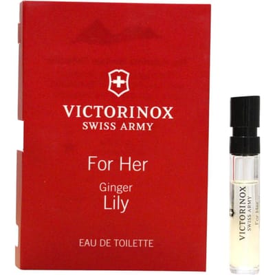 Victorinox Zwitsers Leger, Gemberlelie, Eau De Toilette, Voor Vrouwen, 1,5 ml *Ampul
