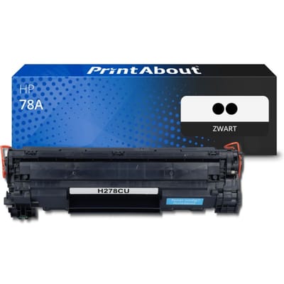 PrintAbout huismerk Toner 78A (CE278AD) Zwart Multipack Geschikt voor HP