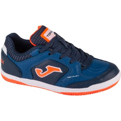 Joma Top Flex Jr 24 TPJW IN, voor Jongen marineblauwe Zaalvoetbalschoenen 33 Vloot