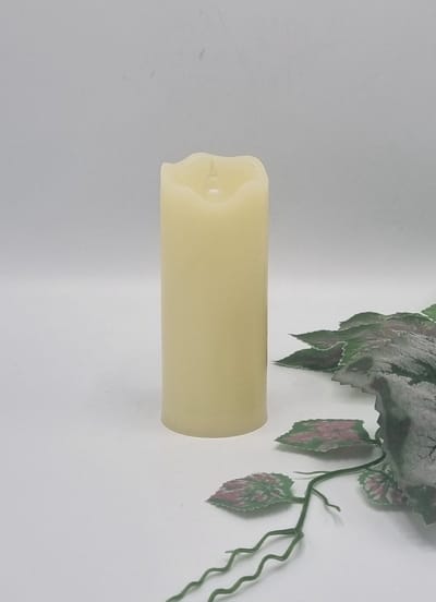 Led kaars - C704 - Warm wit (Geel) - 1200 branduren - Inclusief batterijen - Flikkerend led