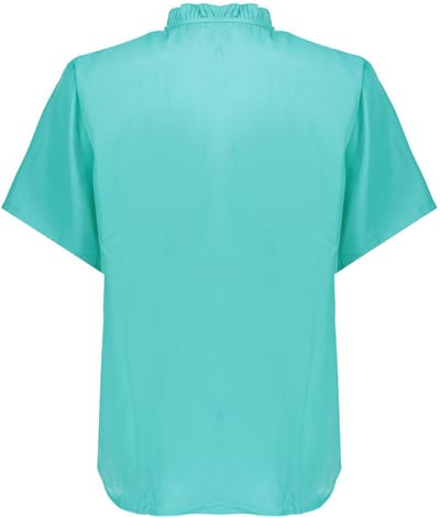GEISHA - Bloes - Maat M - Vrouwen - Turquoise - Viscose