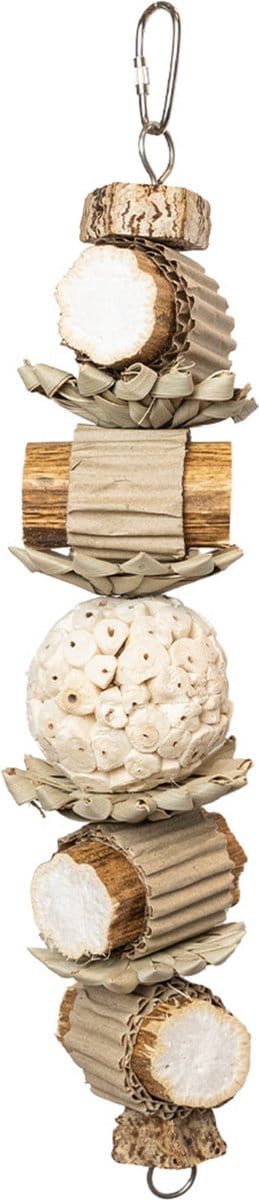 Back Zoo Nature Soft Wood Stacker - Vogelspeelgoed - Papegaaien speelgoed - Parkieten speelgoed