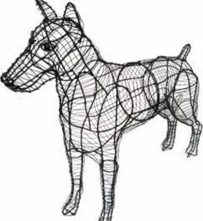 Hond Dobberman - Frame
