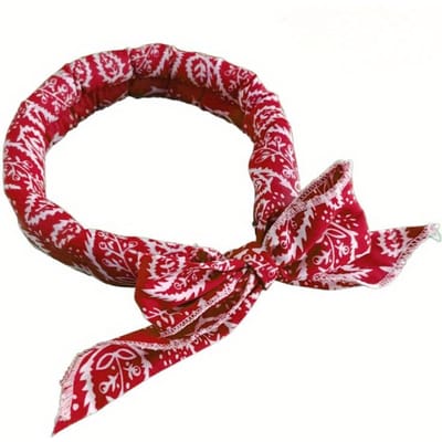 Zomer IJs Koelende Sjaal Nekwikkel Hoofdband Koelende Bandana Sjaal Buitensporten Hoofdband Handdoek Polsband Zonnebeschermingssjaal rood