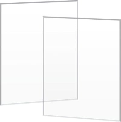 Acrylplaten - Kunststof Plaat - Projecten Maken - Breukvast UV Bestendig - 30 x 90 cm - Transparant