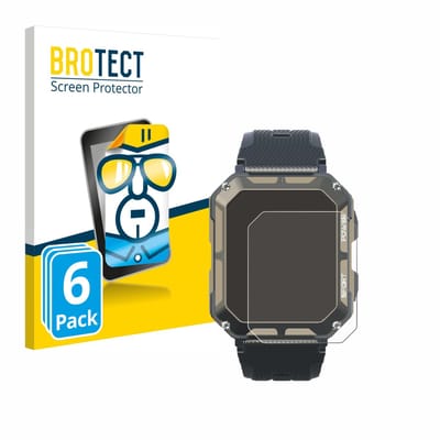 BROTECT - Screenprotector voor Blackview C20Pro 1.83" - Folie Beschermfolie transparant 6 Stuks