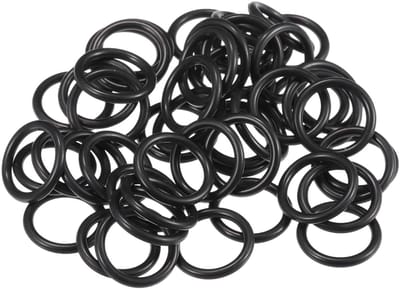 50 Stuks 9mm ID x 1.5mm CS Universele O-Ring Dichtingen voor Auto's, Trucks en Trailers - Waterdichte NBR Rubber Zwart voor Betrouwbare Reparaties
