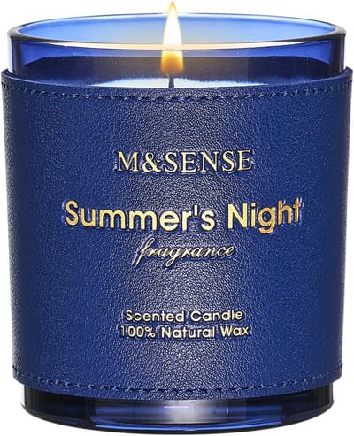 Luxe Geurkaars in Glas met Bergamot & Lavendel Geur - 42 Branduren