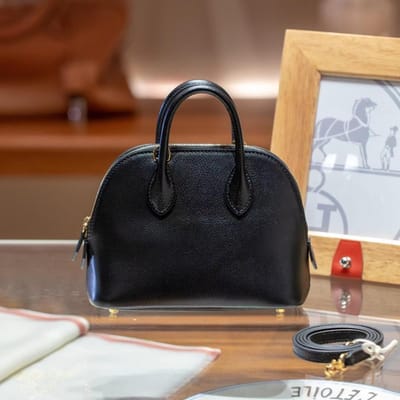 Crossbody Kleine Tas van Schelpleer, Modieuze Bowlingtas, Veelzijdige Handtas black