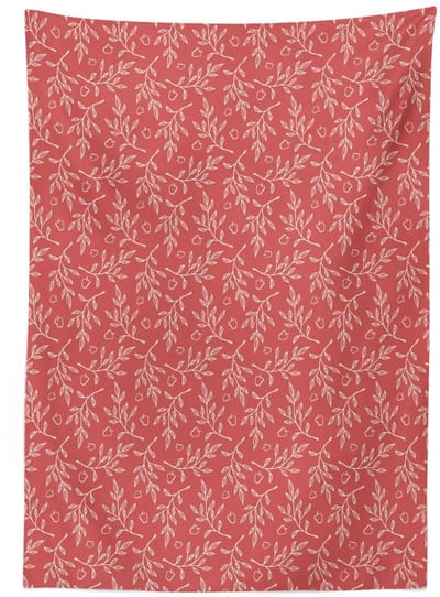 ABAKUHAUS Art Deco Tafellaken – 140x170 cm – Koksgrauw en Ivoor