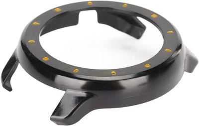 Beschermende Hoes voor 47mm Smartwatch met Volledige Schermbeschermer en Bumper - Accessoires voor GTR Horloge in Zwart en Goud