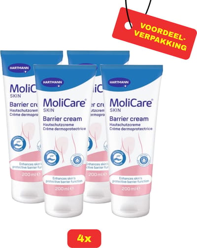 Molicare® Skin Barrier Cream - 4 x 200ml voordeelverpakking
