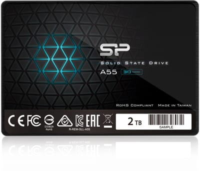 Silicon Power - Ace A55 - 2TB - Interne SSD - 2,5 inch - SATA III - 3D NAND