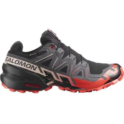 Salomon Speedcross 6 GTX - GORE-TEX - Heren Trail-Running Schoenen Hardloopschoenen Zwart 492260 , Maat: EU 42 UK 8