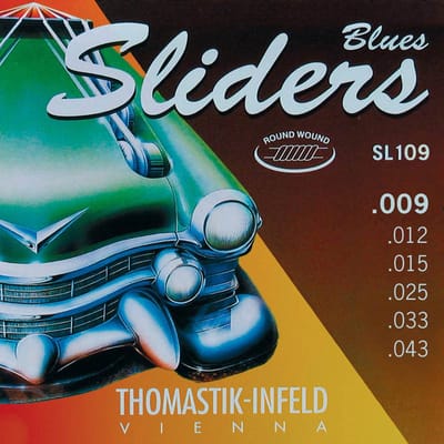 Thomastik Infeld THSL-109 snaren set, round wound, silk inlay, 009-012-015-025-033-043