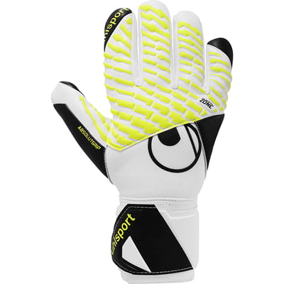 Uhlsport Fangmaschine Absolutgrip Hn Pro Keepershandschoenen Kinderen - Wit / Fluogeel | Maat: 4