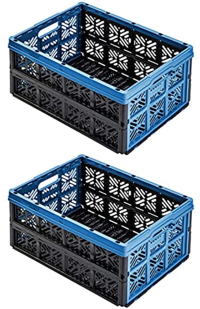 Professionele vouwbox 32 liter - 36 x 49 x 23,5 cm - Inklapbare boodschappenkist