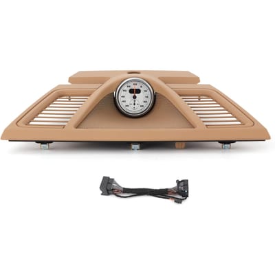 Dashboard Klok Instrumentenpaneel Bovenste Afdekking Sierlijst Beige 970 552 151 01 Geschikt voor Porsche Panamera 2010‑2016 White beige