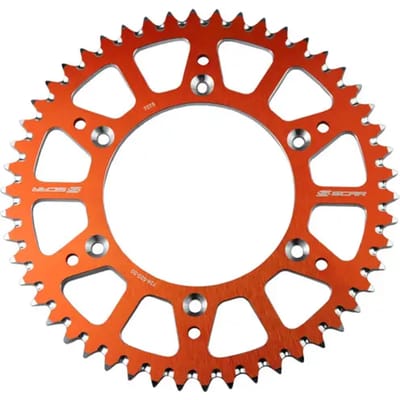 Couronne motorfiets aluminium anti-modder Scar 428 Gas Gas