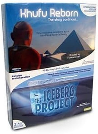 The Iceberg Project / Khufu Reborn - Ice Dream movie by Jean-Michel Corillion ( HD Blu-ray & DVD Included )