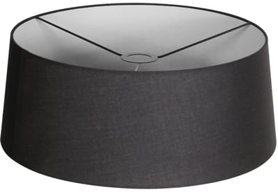 Anne Lighting - kap - Abby - zwart - textiel - E27 - K2010SS