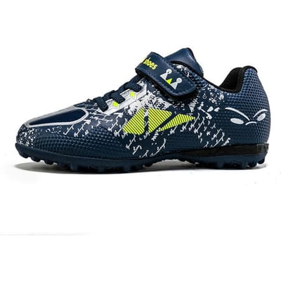 Maat 28 -39 Kinder Voetbalschoenen Voetbalschoenen Kinder Jongen Meisje Trainers Sneakers Nieuwe Leren Noppen Trainings Tennisschoenen 28