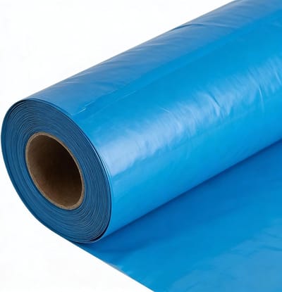 Dampschermfolie - Vochtwerende folie - Dakisolatie - Perforatiebestendig - 2m x 25m - Blauw