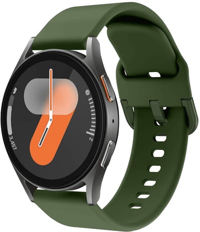 SBG Universeel 20MM Horloge Bandje / Smartwatch Bandje Siliconen Groen